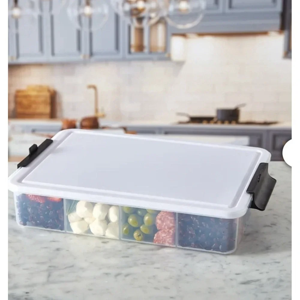 Sabatier Snacklebox 2 Piece Set with Cutting Board Lids